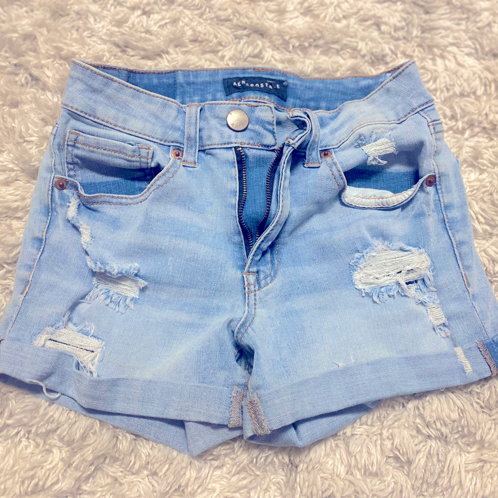 Aeropostale Mid Rise Shorts